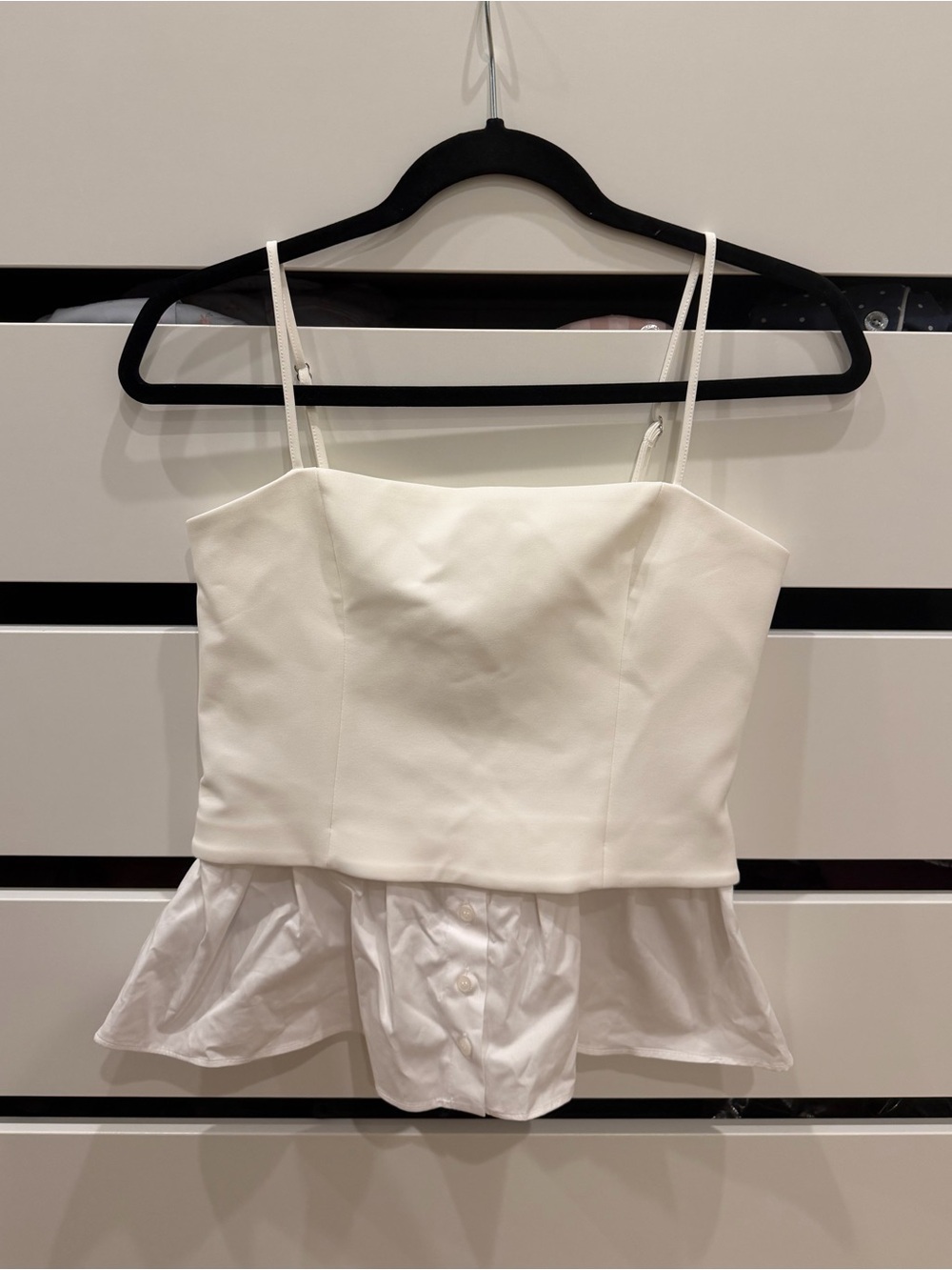 Zara Peplum Top